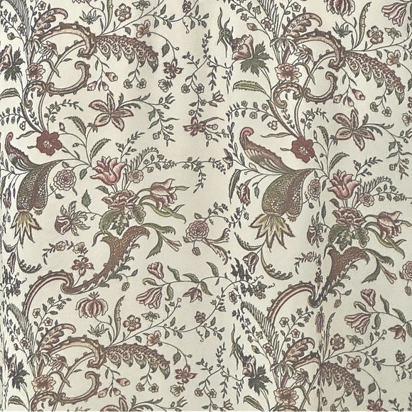 EUC! MAX STUDIO FLOWERED SLEEVELESS BLOUSE - Picture 7 of 11